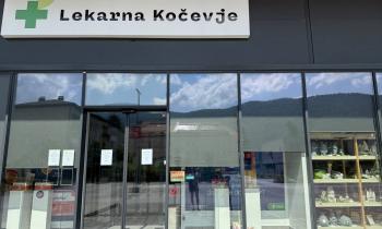 Zaradi dopustov krajši delovni čas kočevske lekarne