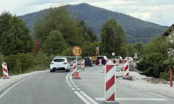 Ko kolona postane preizkus živcev: med Kočevjem in Ribnico vse več...